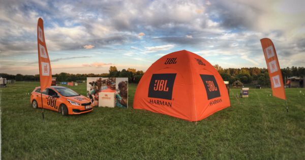 Ilmatäytteinen teltta Premium - AdExpo