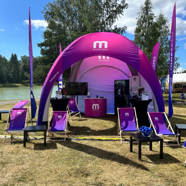 Ilmatäytteinen teltta Premium - AdExpo