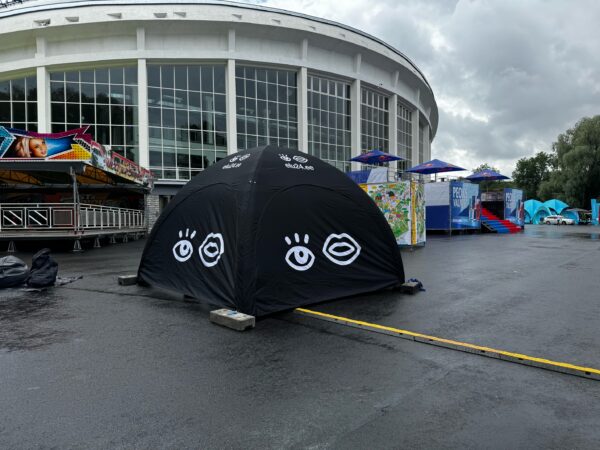Ilmatäytteinen teltta Premium - AdExpo
